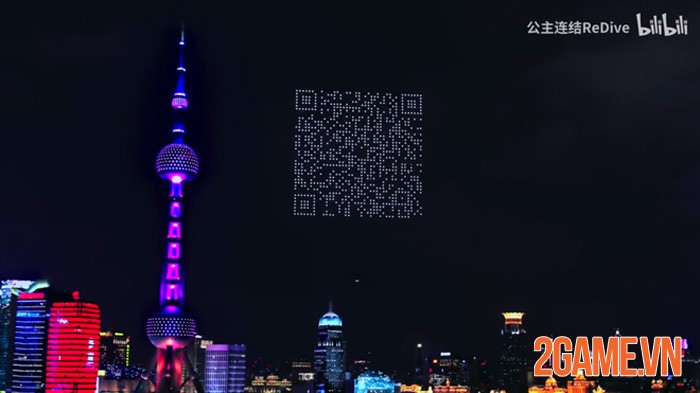 ADVERTISING NEWS | Màn quảng bá đặc sắc của 1500 chiếc drone trên bầu trời Thượng Hải (Trung Quốc) cho tựa game Princess Connect
